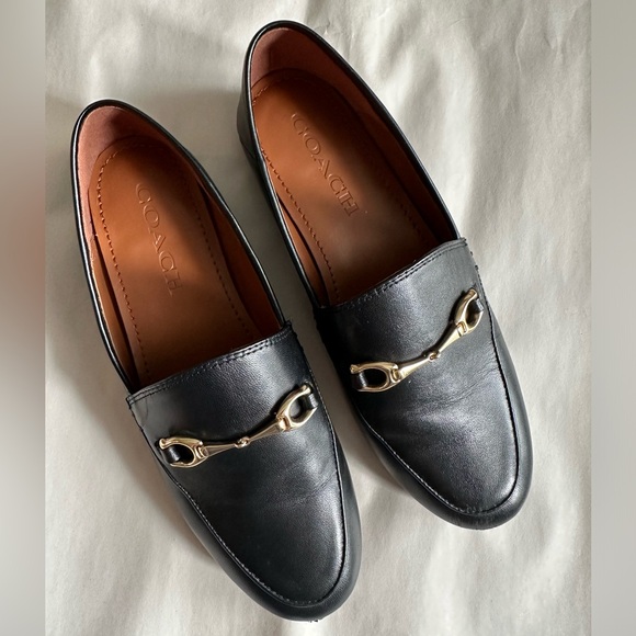 Coach Haley Leather Loafers - Picture 2 of 11